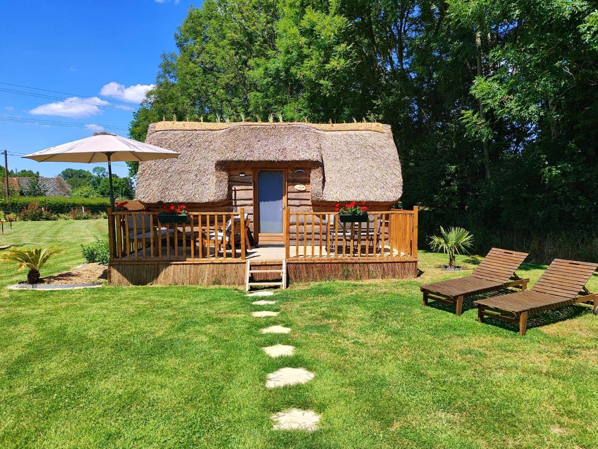 Les Mini-Chaumieres Villa Saint-Martin-Saint-Firmin Luaran gambar