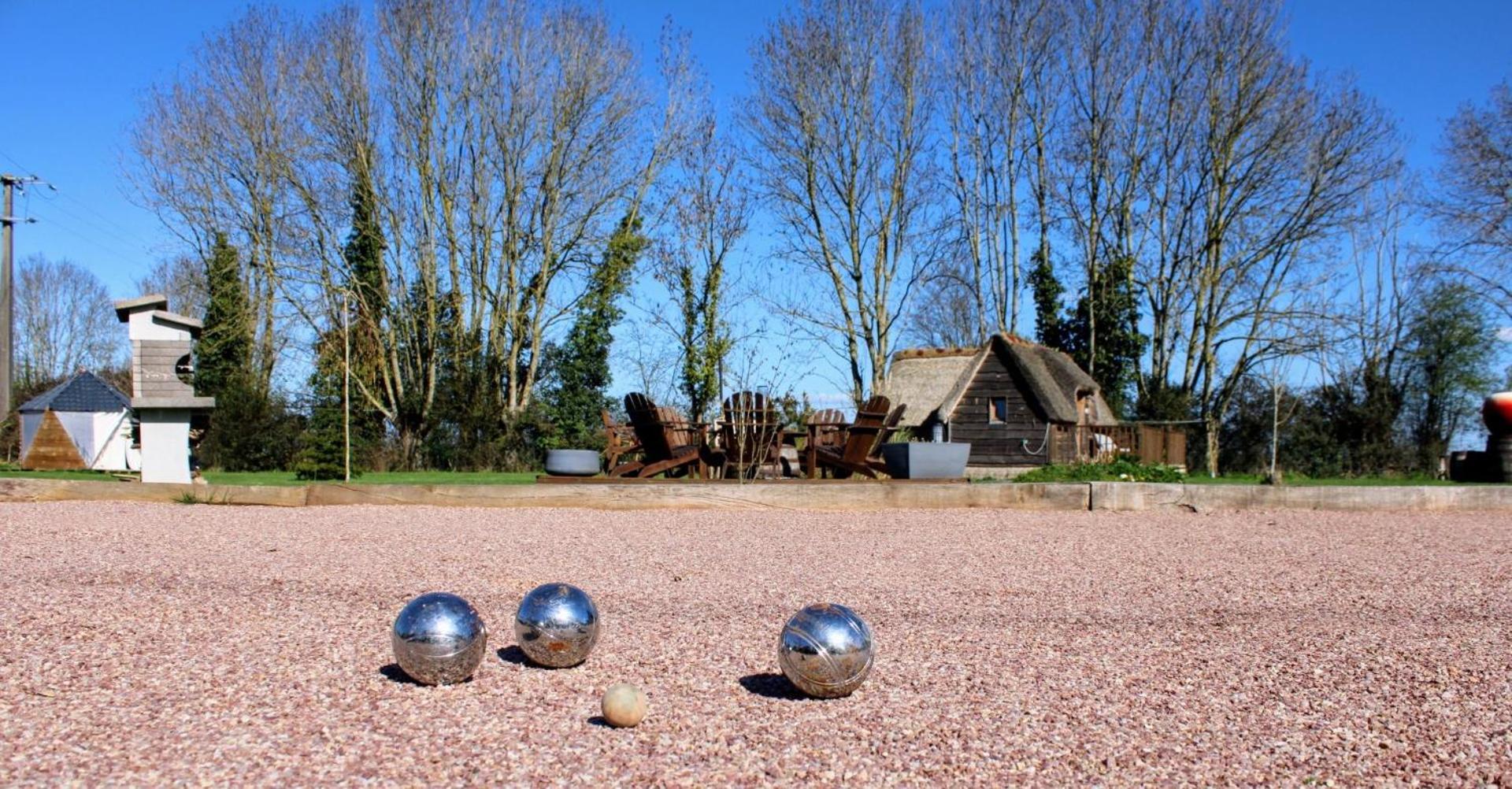 Les Mini-Chaumieres Villa Saint-Martin-Saint-Firmin Luaran gambar